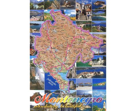 Maps Of Montenegro Collection Of Maps Of Montenegro Europe