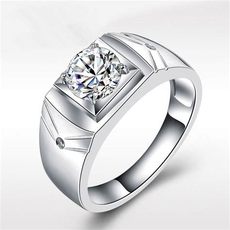 Silver Wedding Rings For Men Wedding Wishes