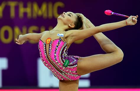 Arina And Dina Averina Share Individual Gold Medals At Rhythmic Gymnastics European Championships