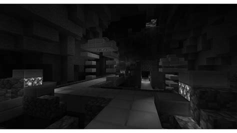 Minecraft Texture Pack Black And White