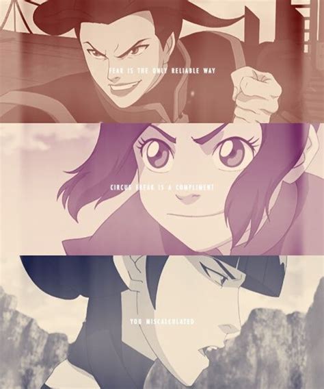 Azula Ty Lee And Mai Avatar The Last Airbender Quotes Avatar Azula