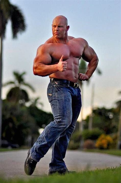 Brad Hollibaugh Muscle Men Bodybuilding Bald Men