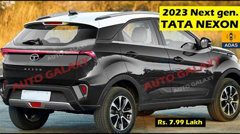 2023 New Tata Nexon Facelift To Launch In India Know The Details