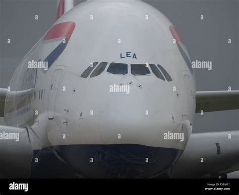 British Airways Airbus A380 800 Stock Photo Alamy