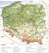 Mapas Imprimidos de Polonia con Posibilidad de Descargar