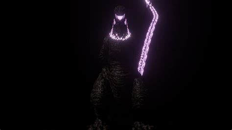 Blender 30 Shin Godzilla Tail Animation Test Youtube