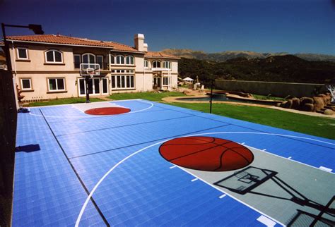 Sport Court Of Southern California Backyard Court Home Basketball