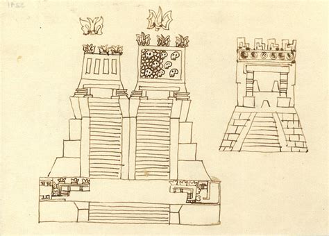 Templo Mayor De Tenochtitlan Y Otro Templo Sexiz Pix