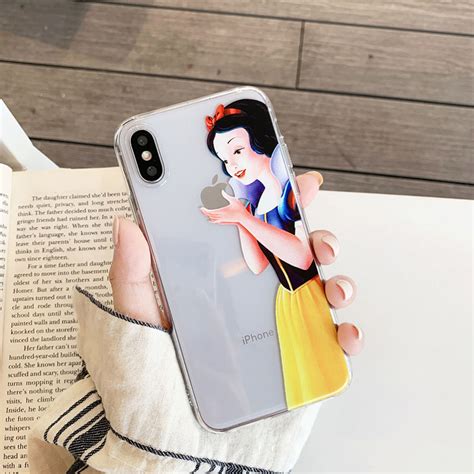 Snow White Clear Iphone Case Finishify