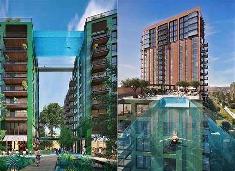 Transparent Sky Pool At Londons Embassy Gardens Lets Residents Swim