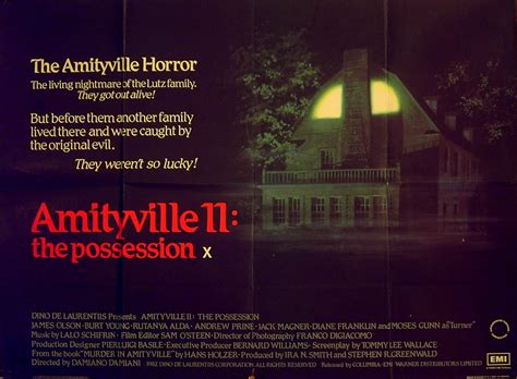 Amityville Ii The Possession Rare Film Posters