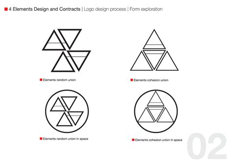 4 Elements Logo Design On Behance