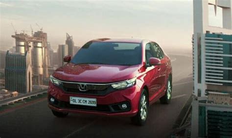 Honda Launches Ace Edition Of Amaze Sedan Auto Industry News