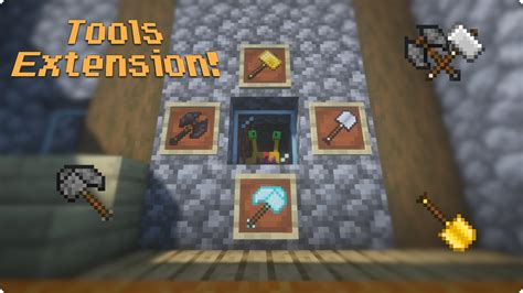 Spaxers And Vanilla Tools 3x3 Minecraft Mods Curseforge