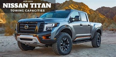 2015 2020 Nissan Titan Towing Capacities