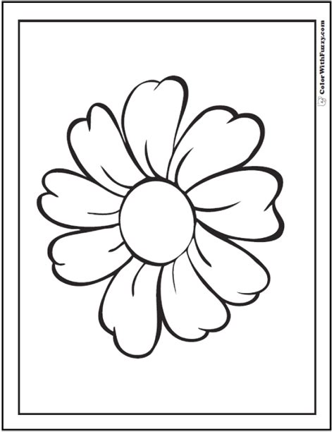 Coloring Pages And Daisy