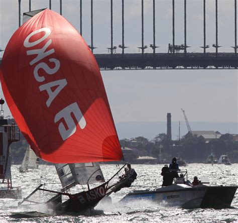 The Australian 18 Footers Leagues Video Team Follow The Flying Asko