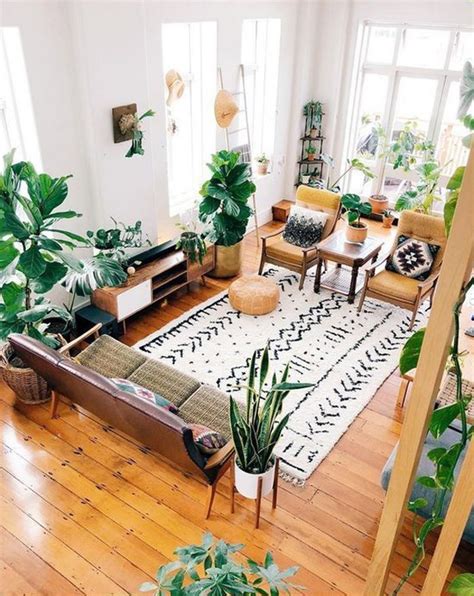 51 Bohemian Style Living Rooms You Can Try For Summer Homemydesign