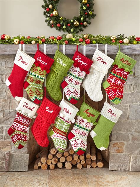 personalized-snowflake-knit-christmas-stocking,-available-in-11-designs-walmart-com-walmart-com
