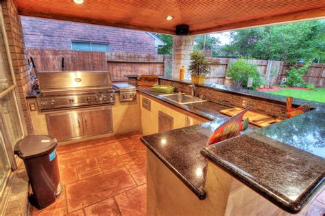 Outdoor Kitchens Hhi Patio Covers Houston