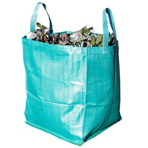 Garden Waste Bag With Carry Handles Heavy Duty Reusable 90l Pack