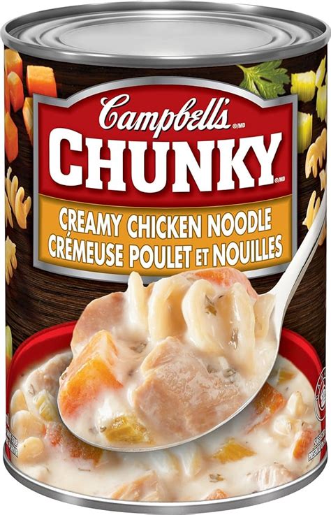 Campbells Chunky Soup Creamy Chicken Noodle 540 Ml Amazonca Grocery