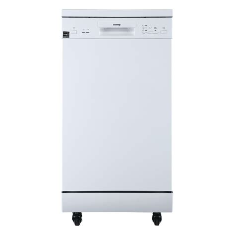 Danby 18 Portable Dishwasher White Ddw1805ewp