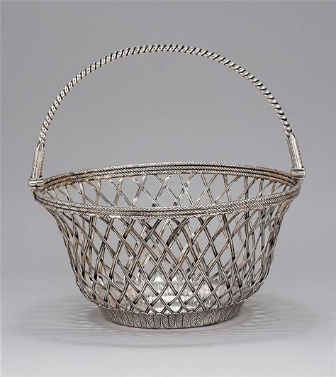 Lot George Iii Sterling Silver Basket John Wakelin And William Taylor