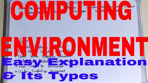 Computing Environmentwhat Is Computing Environmenttypes Of Computing