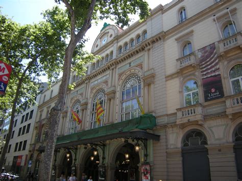 El Gran Teatre Del Liceu Barcelona
