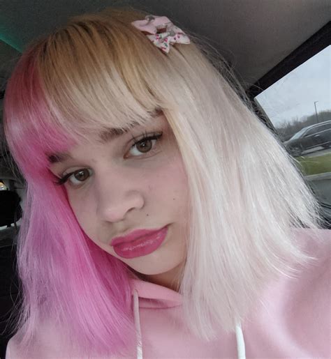 Half Pink Half Blonde Hair Rageregression