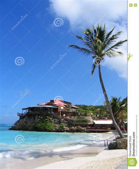 The Beautiful Eden Rock Hotel At St Barth French West Indies Editorial