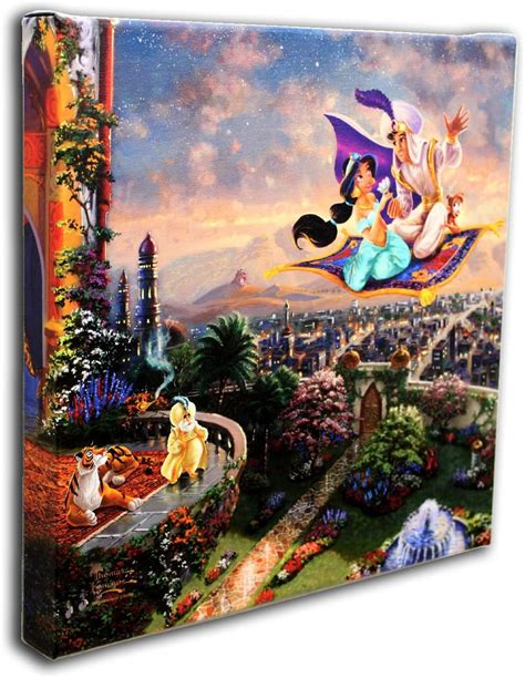 Disney Disney Thomas Kinkade Aladdin Parallel