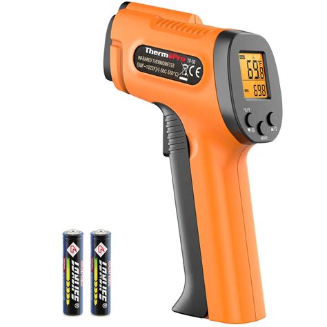 Thermopro Tp30 Digital Infrared Thermometer Gun Non Contact Laser Temperature Gun