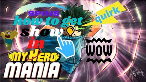Howwhere To Getchange Quirk In My Hero Mania Youtube