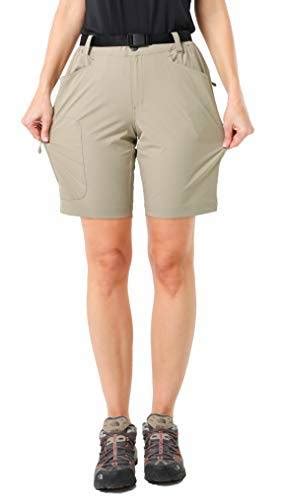 Mier Women S Lightweight Hiking Shorts Stretchy Quick Dry Cargo Shorts
