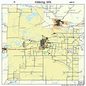 Hibbing Minnesota Street Map 2728790