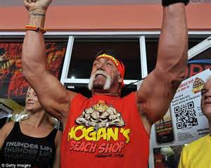 Trying To Put His Troubles Behind Him Hulk Hogan Opens New Beach Store