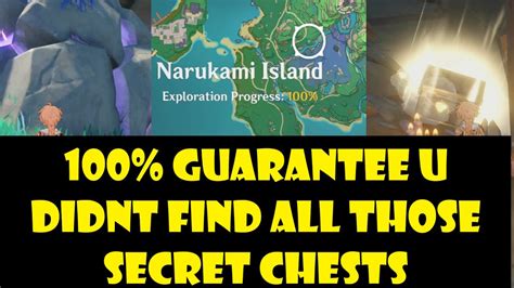 Narukami Island Secret Chest Hidden Walls All Missable Locations