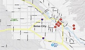 Map of Boise, Idaho - GIS Geography
