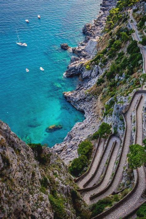 Italian Luxury Capri Island Italy Beautiful Places