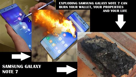 At first, samsung said faulty batteries were responsible. SAMSUNG GALAXY NOTE 7 Explosion Finding Reports: Failure ...