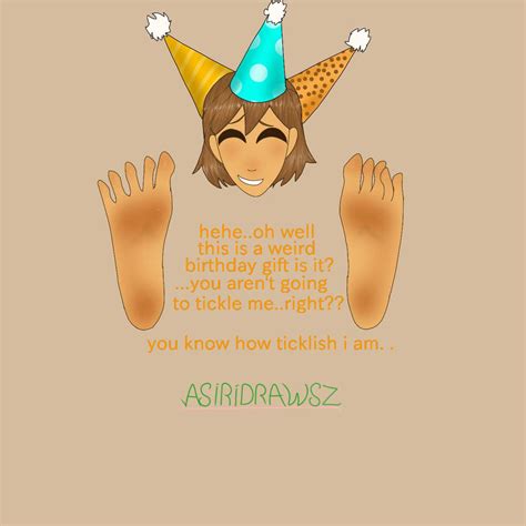 Ticklish Birthday Kel By Asiridrawsz On Deviantart