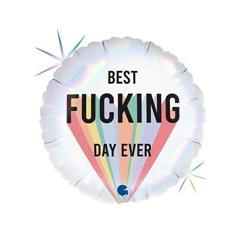 Luftballon Best Fucking Day Ballon Discount Schlösser