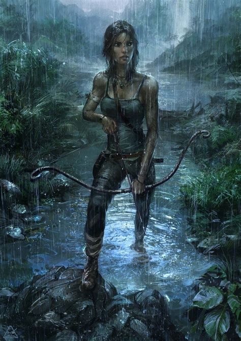 Tomb Raider On Deviantart Savaşçı Kadın Savaşçılar