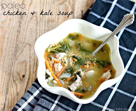 Slow Cooker Paleo Chicken And Kale Soup Paleo Slow Cooker Keto