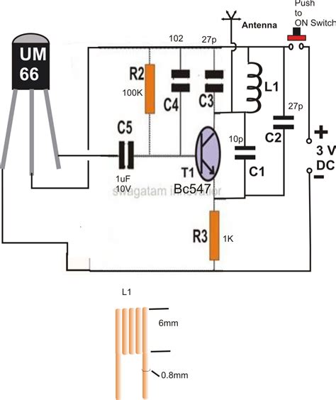 Easy Fm Transmitter Circuit Diagram
