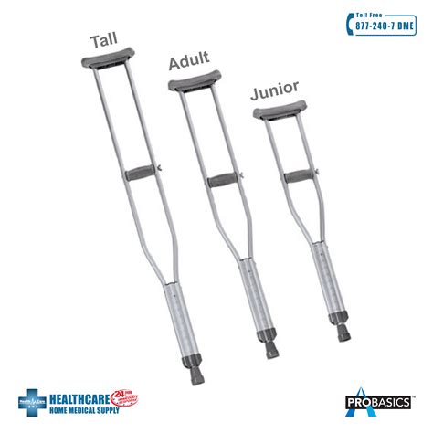 Lightweight Underarm Walking Crutches Available In Usa