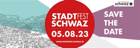 Stadtfest Schwaz Website Header Schwazer Stadtfest