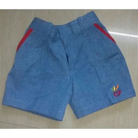 Logo Embroidered Cotton Kids School Shorts At Rs 180piece In Hyderabad